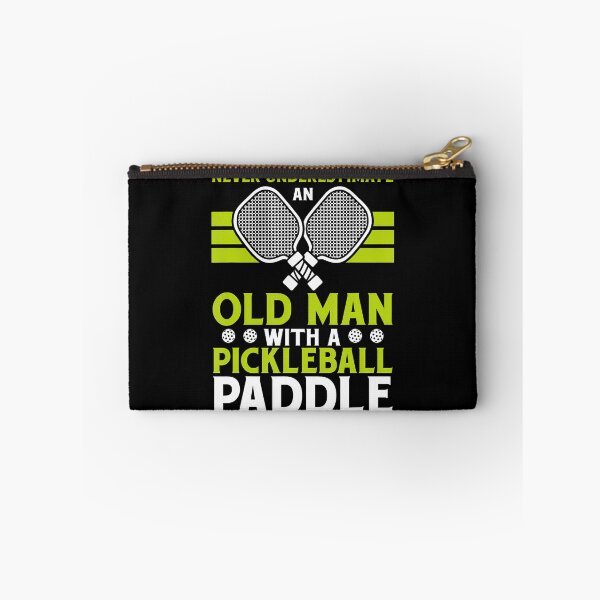 Item preview, Never Underestimate An Old Man With A Pickleball Paddle designed and sold by prabuniard.