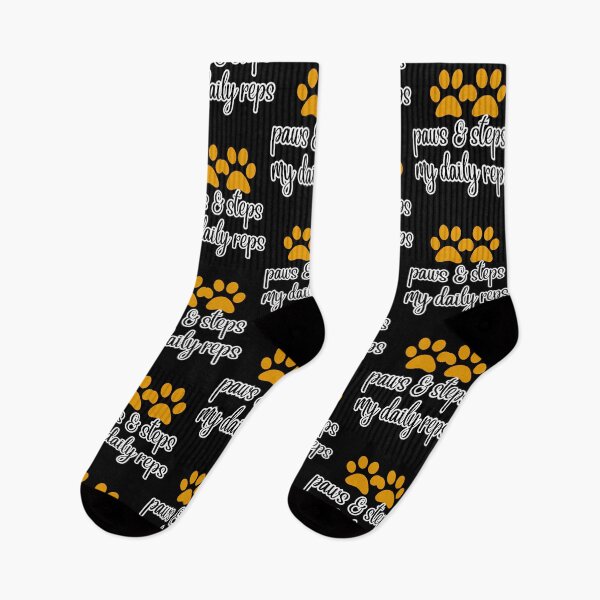 Item preview, Paws and Steps — My Daily Reps designed and sold by hippoeyfu79.