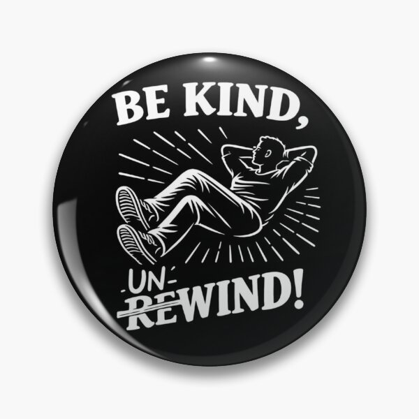 Item preview, Be Kind, Unwind! – Retro VHS Parody Relax & Chill Design designed and sold by RollFuzzy.