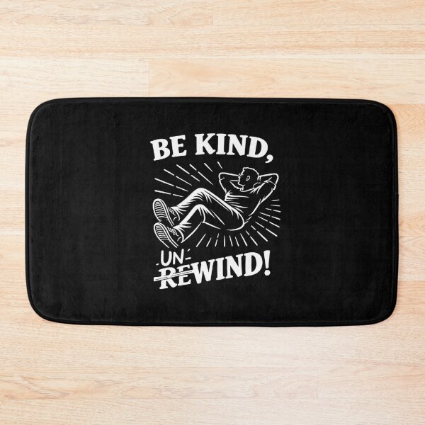 Item preview, Be Kind, Unwind! – Retro VHS Parody Relax & Chill Design designed and sold by RollFuzzy.