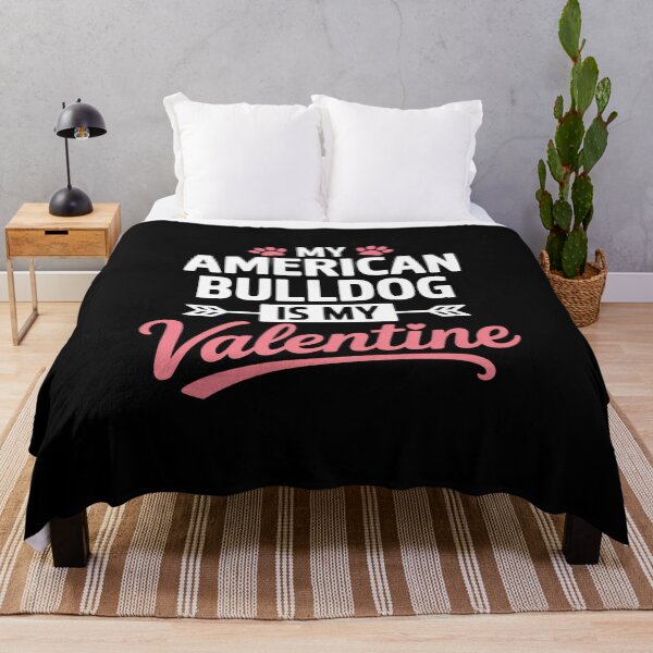 Item preview, My American Bulldog Is My Valentine Party Gift designed and sold by joedavila.
