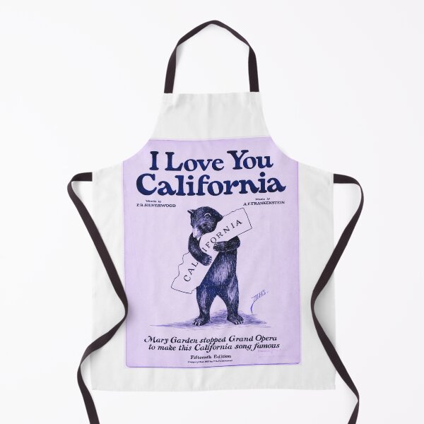 Item preview, "I Love You, California" Purple Haze designed and sold by NoisyNosyNancy.