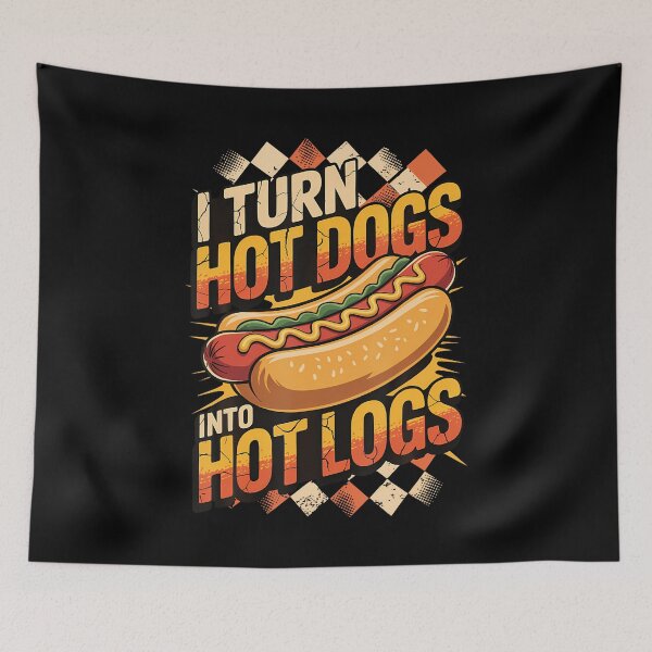 Item preview, I Turn Hot Dogs Into Hot Logs designed and sold by elihletoriong.
