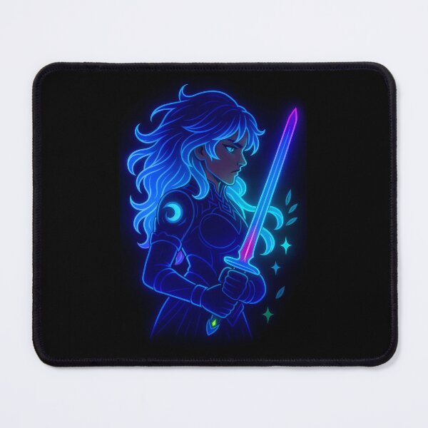 Item preview, Neon Celestial Blade Maiden designed and sold by Brickroad Dsigns.