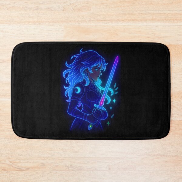 Item preview, Neon Celestial Blade Maiden designed and sold by Brickroad Dsigns.