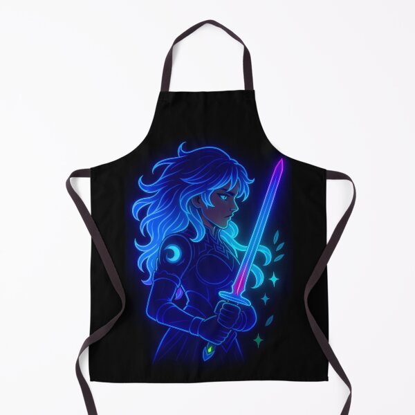 Item preview, Neon Celestial Blade Maiden designed and sold by Brickroad Dsigns.