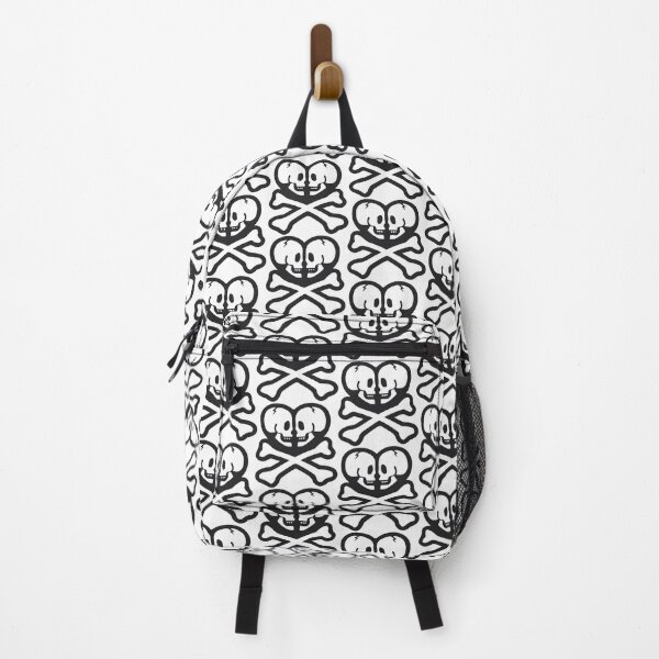 Item preview, Tokidoki Goth Skull Crossbones Heart Anime Kawaii designed and sold by 7strikesquad.