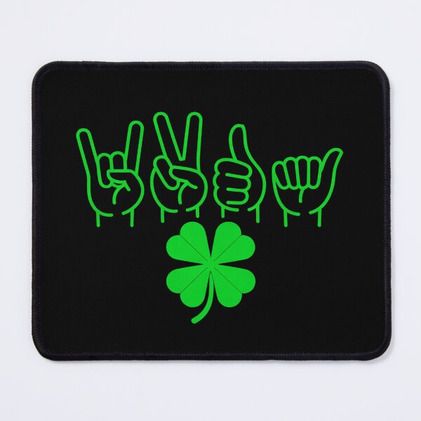 Item preview, Lucky Sign Language Deaf St Patricks Day Irish ASL designed and sold by joedavila.