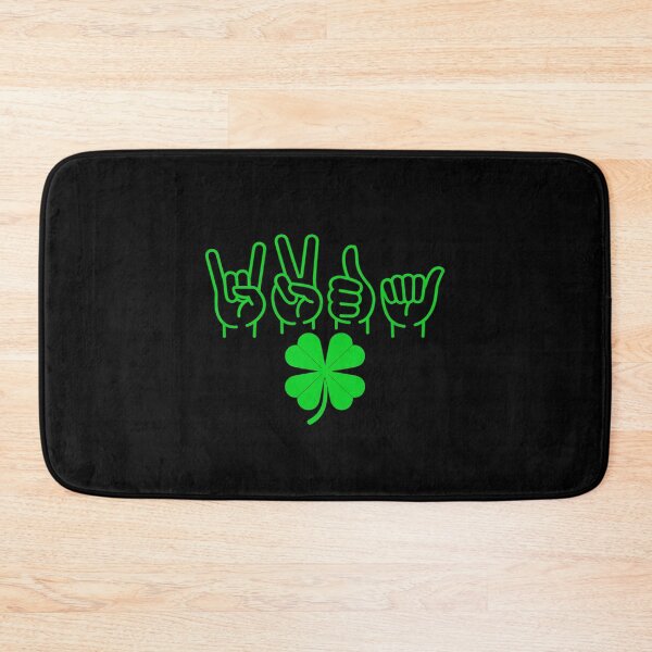 Item preview, Lucky Sign Language Deaf St Patricks Day Irish ASL designed and sold by joedavila.