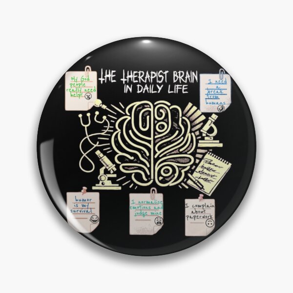 Item preview, The Therapist Brain In Daily Life Text Based designed and sold by DivineHaven.