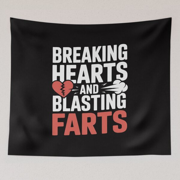 Item preview, Breaking Hearts And Blasting Farts Valentines Day designed and sold by gerardostokes.
