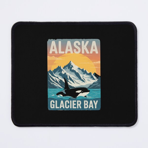 Item preview, Glacier Bay National Park Glacier Bay Killer Whale Alaska State designed and sold by EllenJast.