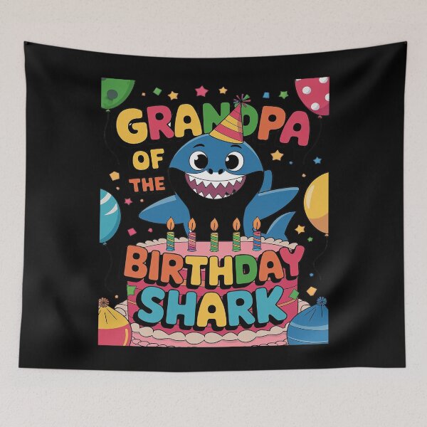 Item preview, Aunt of the Birthday Boy Family Matching Party Shark 22 designed and sold by PowAcademy.