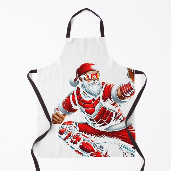 Item preview, Santa Playing Baseball Catcher Merry Christmas Sport Player designed and sold by raelinema9mar1.