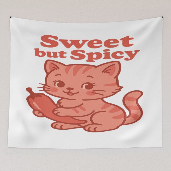 Item preview, Sweet but Spicy – Vintage Cute Cartoon Aesthetic designed and sold by Mindful56.