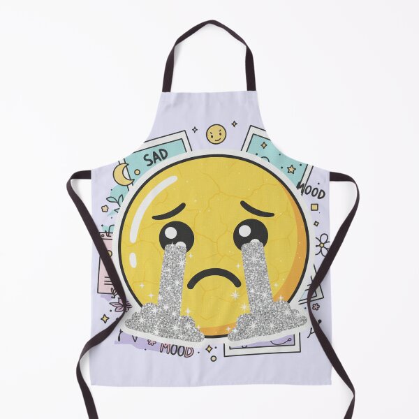 Item preview, Sad Emoji Aesthetic - Glitter Tears. designed and sold by EsenciaZen.