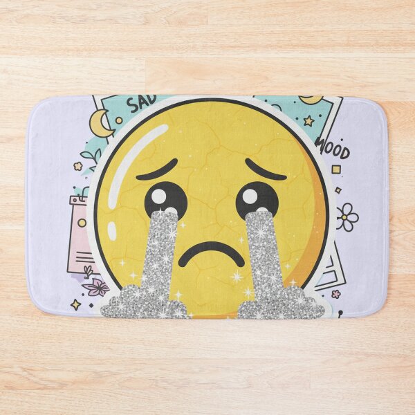 Item preview, Sad Emoji Aesthetic - Glitter Tears. designed and sold by EsenciaZen.
