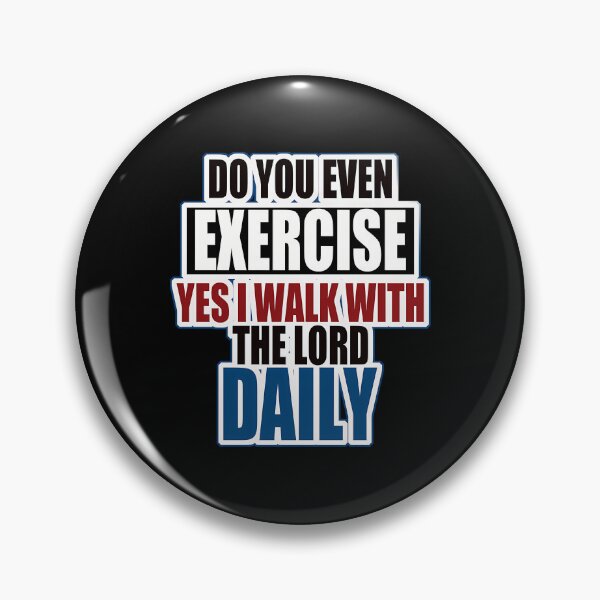 Item preview, I Walk With the Lord Daily (Faith) designed and sold by hippoeyfu79.