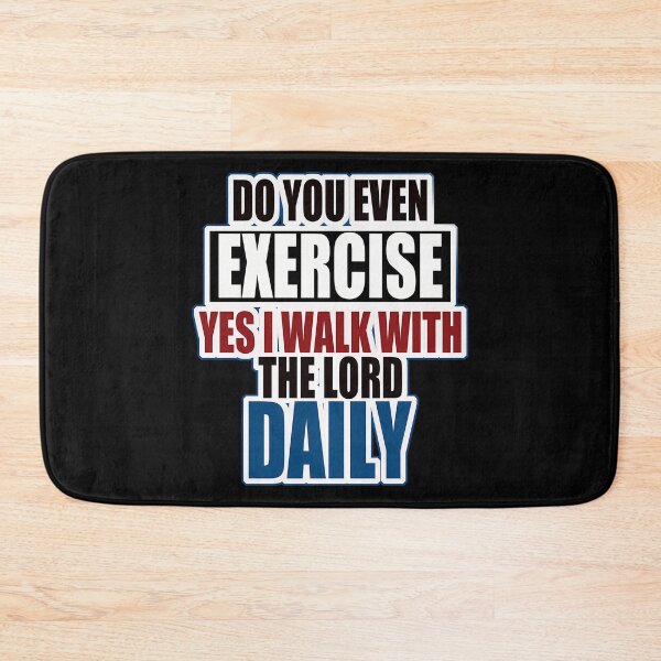 Item preview, I Walk With the Lord Daily (Faith) designed and sold by hippoeyfu79.