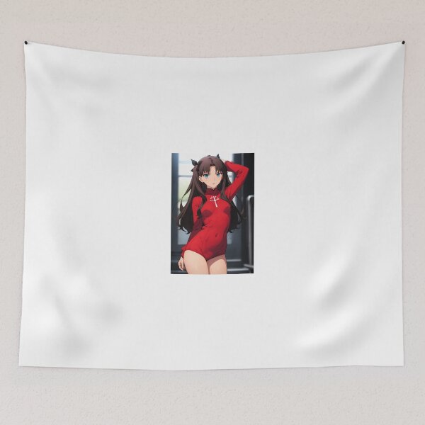 Item preview, Tohsaka Rin - Fate Stay Night Unlimited Blade Works Anime Mage Art designed and sold by iloveanimechibi.