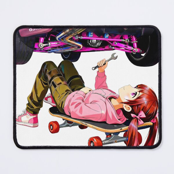 Item preview, JDM Anime Mechanic Girl - Pink GT86 Under Chassis designed and sold by AKIHABARAMOTORS.