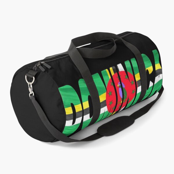 Item preview, DOMINICA - Flag Flying in Wind cut to Letters Souvenir Sticker Shirt designed and sold by Adam Gormley.