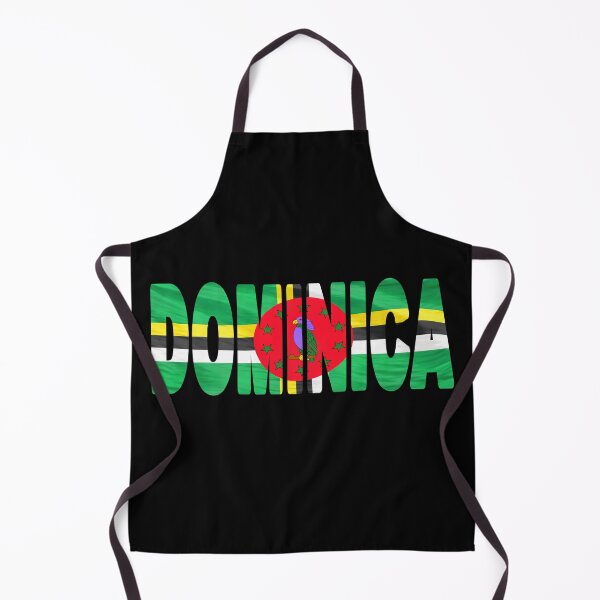 Item preview, DOMINICA - Flag Flying in Wind cut to Letters Souvenir Sticker Shirt designed and sold by Adam Gormley.