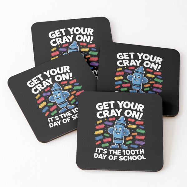 Item preview, 100th Day Of School Get Your Cray On Teacher Student designed and sold by traceydowns.