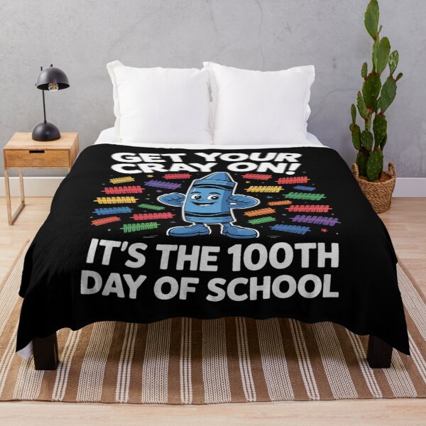 Item preview, 100th Day Of School Get Your Cray On Teacher Student designed and sold by traceydowns.