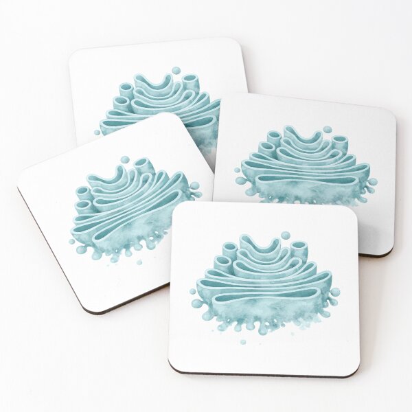 Item preview, Blue watercolor golgi apparatus organelle designed and sold by Ameus.