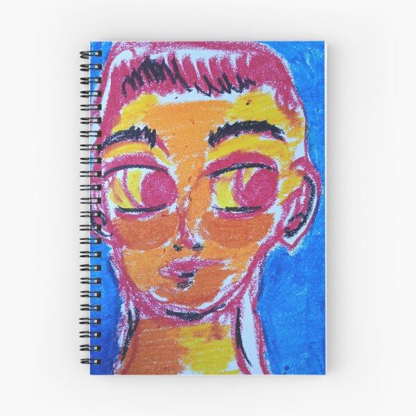 Item preview, Red and Blue Side-eye designed and sold by Cardin Arts Studio.