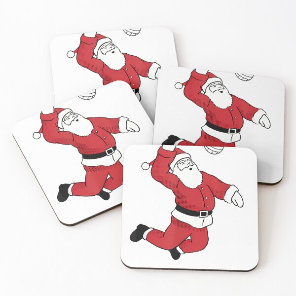 Item preview, Santa Playing Volleyball Christmas Pajama Cool Sport XMas designed and sold by raelinema9mar1.