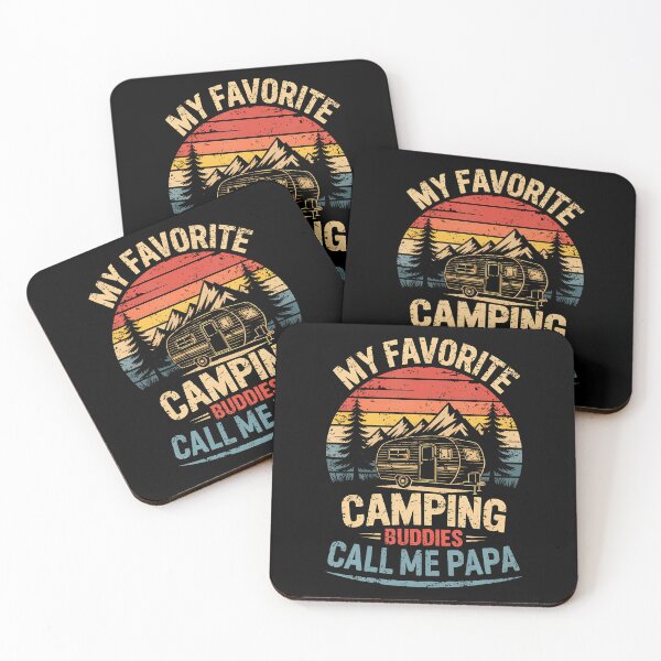 Item preview, My Favorite Camping Buddies Call Me Papa Vintage Fathers Day designed and sold by desuyomoskov7.