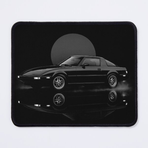 Item preview, Classic Mazda RX-7 – Vintage JDM Sports Car Art Print designed and sold by Stinky Lincy's Apparel Company.