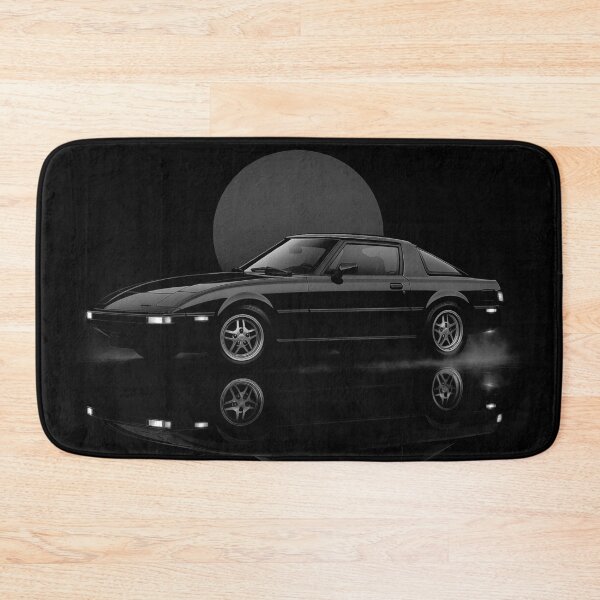 Item preview, Classic Mazda RX-7 – Vintage JDM Sports Car Art Print designed and sold by Stinky Lincy's Apparel Company.