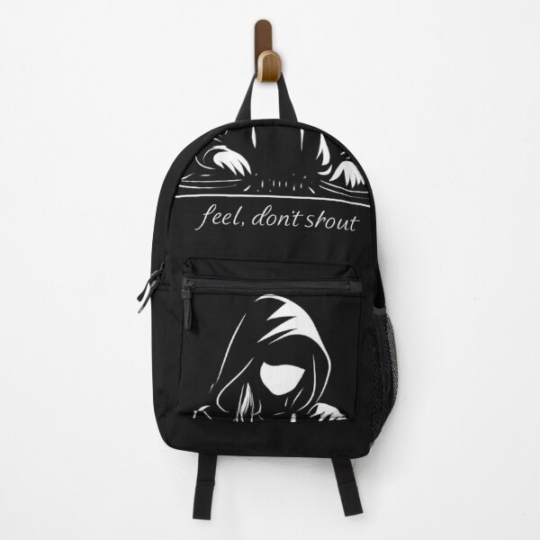 Item preview, Feel Don’t Shout T-Shirt – Minimal Hoodie Art Dark Aesthetic Tee designed and sold by KDesignCrafts.