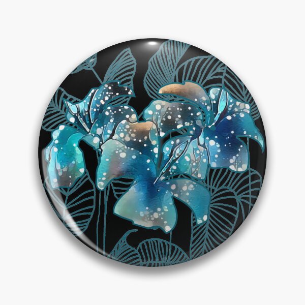 Item preview, Starry night hybiscus 2 - Night shadow designed and sold by DreaMground.