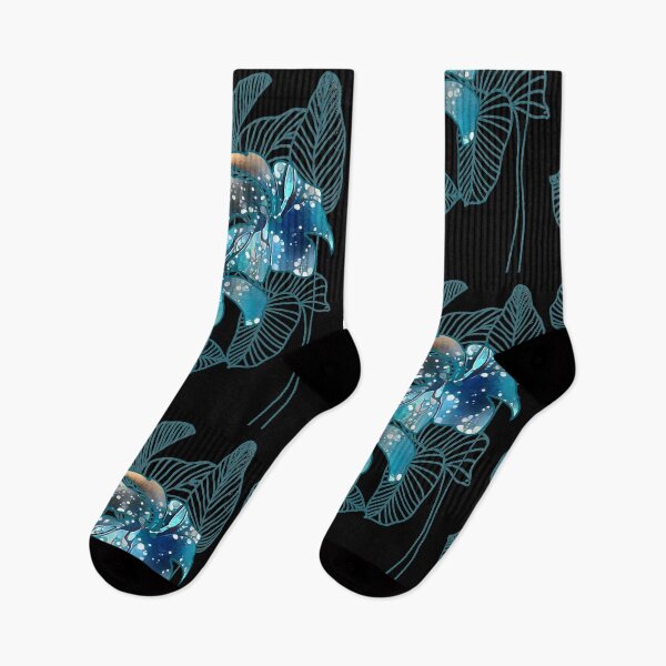 Item preview, Starry night hybiscus 2 - Night shadow designed and sold by DreaMground.