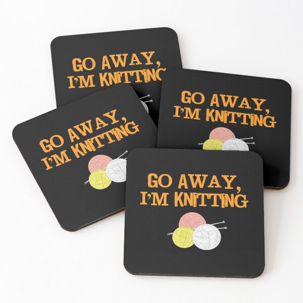 Item preview, Go Away I'M Knitting Projects Love To Knit Yarn designed and sold by endabettyau.