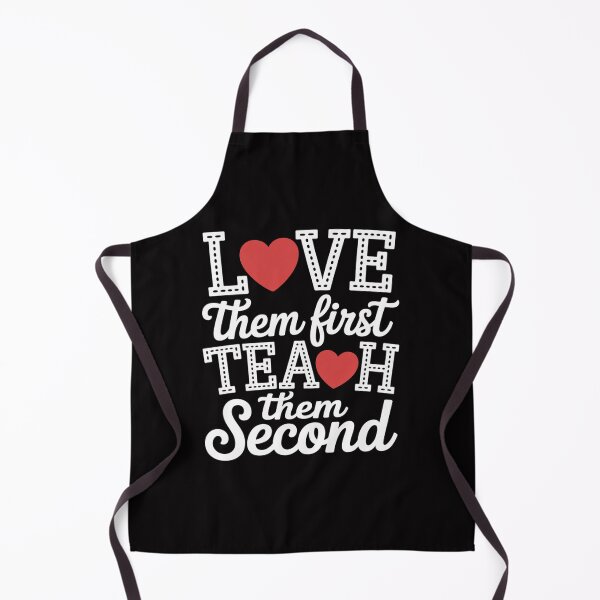 Item preview, Love Them First, Teach Them Second teachers valentines day designed and sold by jewellmeyers.