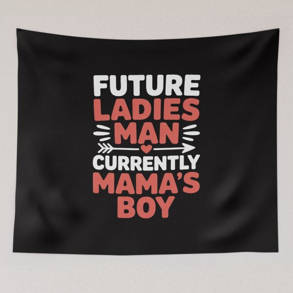 Item preview, Valentine's Day Boy Cute Ladies Man Mama's designed and sold by jewellmeyers.