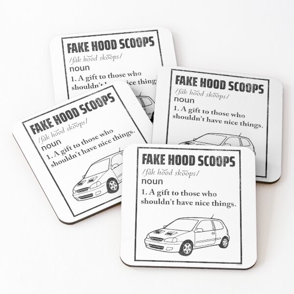 Item preview, Fake Hood Scoops - Definition of Regret designed and sold by Automotive Art by Greg.