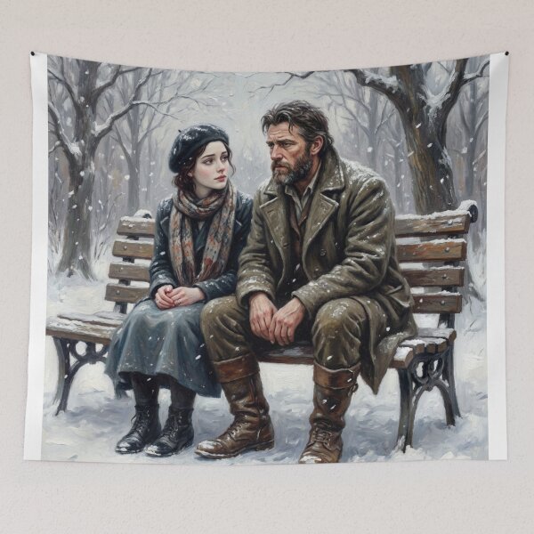 Item preview, The warmth of love in the harsh winter days  designed and sold by  Bride of the desert.