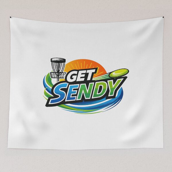 Item preview, Get Sendy - Disc Golf designed and sold by LeatherbeardArt.