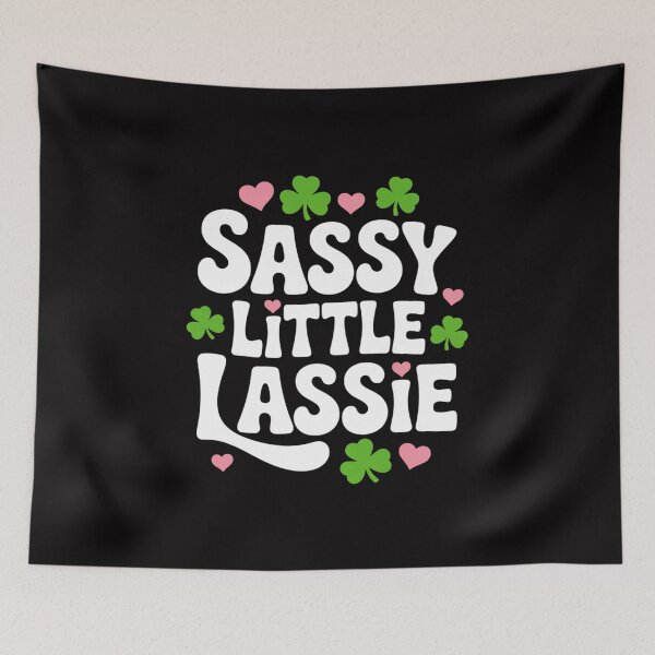 Item preview, Kids Girls St Patricks Day Toddler and Baby Sassy Little Lassie designed and sold by jewellmeyers.