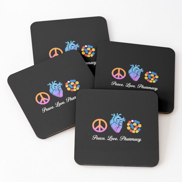 Item preview, Peace Love Pharmacy Pharmacy Technican Mothers Day designed and sold by EllenJast.