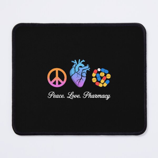 Item preview, Peace Love Pharmacy Pharmacy Technican Mothers Day designed and sold by EllenJast.