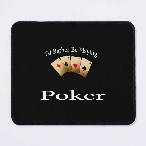 Item preview, I'D Rather Be Playing Poker designed and sold by mischwpwarso.