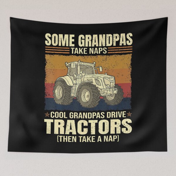 Item preview, Farmer Some Grandpas Take Naps Cool Grandpas Drive Tractor designed and sold by cordfried3h.
