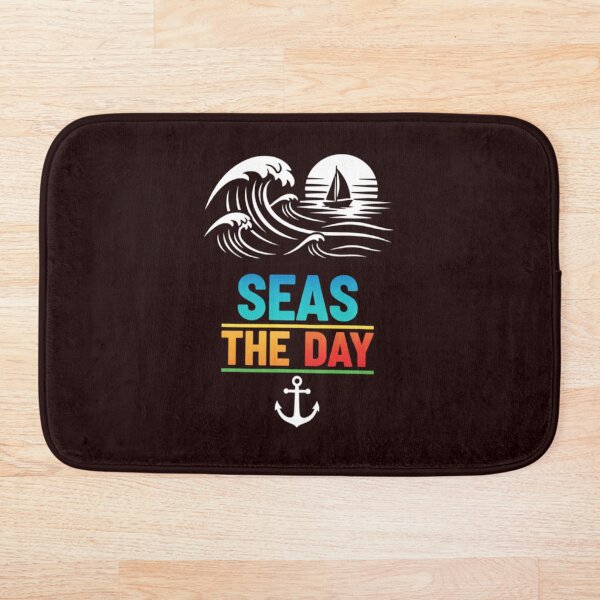 Item preview, Nautical Illustration with Vibrant Color Typography designed and sold by  Merch08 .